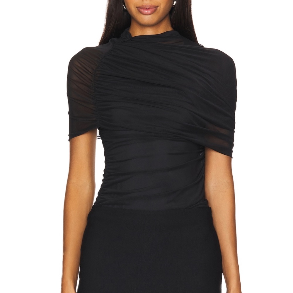 Amanda Uprichard x REVOLVE Evianna Top in Black